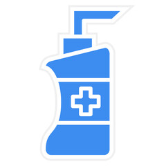 Vector Design Antiseptic Icon Style