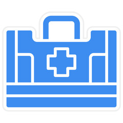 Obraz premium Vector Design First Aid Kit Icon Style