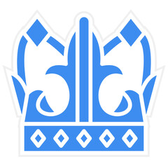 Vector Design Crown Icon Style