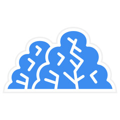 Vector Design Bush Icon Style