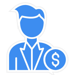 Vector Design Accredited Investor Icon Style
