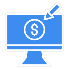 Vector Design Crowdfunding Platform Icon Style