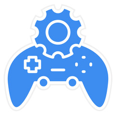 Vector Design Automation Icon Style