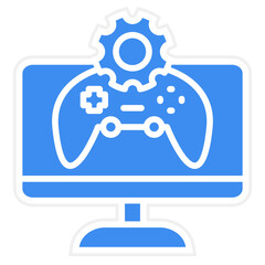 Vector Design Development Environment Icon Style