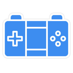 Vector Design Console Game Icon Style