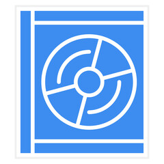 Vector Design Dvd Edition Icon Style