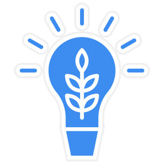 Vector Design Bioenergy Icon Style