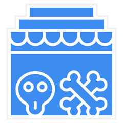 Vector Design Dead Stock Icon Style