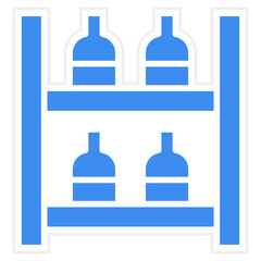 Vector Design On Shelf Availability Icon Style
