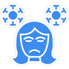 Vector Design Inflammation Icon Style