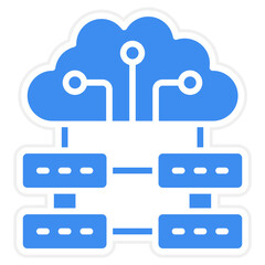 Vector Design Big Data Icon Style
