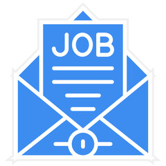 Vector Design Cover Letter Icon Style