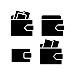 wallet icon set