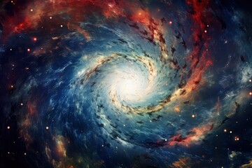 Central Spiral Galaxy.