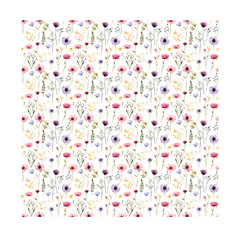 pattern with flowers, seamless, wallpaper, pattern