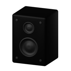 Obraz premium Woofer 3D Icon Illustration