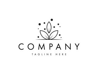 creative nature leaf eco logo design