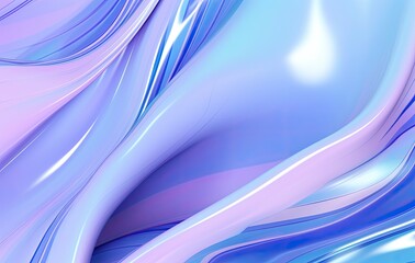 Fototapeta premium Abstract Liquid Flow Background in Blue and Purple with Light Sky-Blue Fabric Effects.