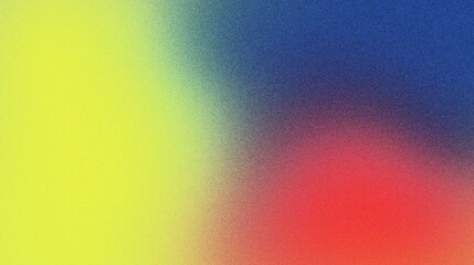 red blue yellow abstract grainy gradient background with noise texture for header poster banner backdrop design