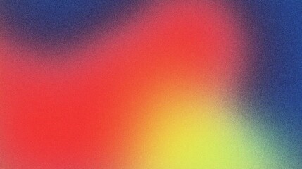 red blue yellow abstract grainy gradient background with noise texture for header poster banner backdrop design