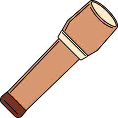 Flashlight Illustration PNG Transparent Background