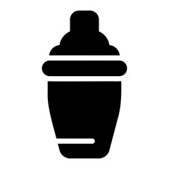 cocktail shaker Solid icon