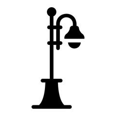 street lamp Solid icon