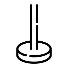 pole dance Line Icon
