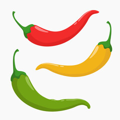 vector illustration pepper