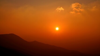 Sunrise on New Year's Day in Korea