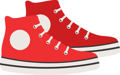 Chuck taylor shoe illustration