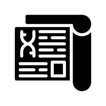 sciene glyph icon