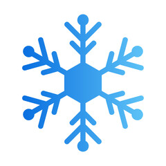 snowflake gradient icon