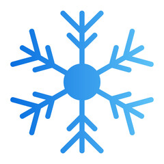 snowflake gradient icon