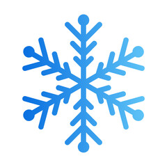 snowflake gradient icon
