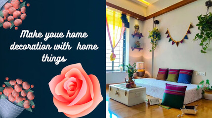 home setting  ideas with flowers