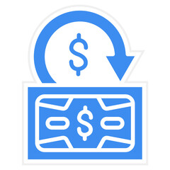Money Back Guarantee Icon Style