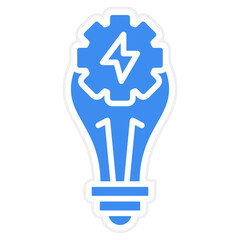 Sustainable Energy Icon Style