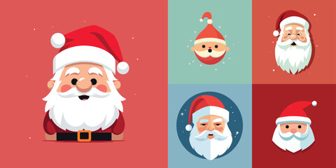 Character Illustration of Christmas Santa Clause