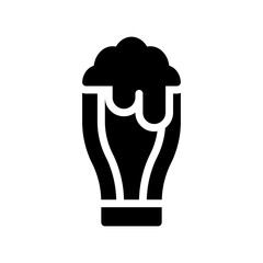 beer glyph icon