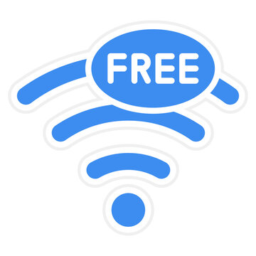 Free Wifi Icon Style