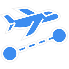 Direct Flight Icon Style