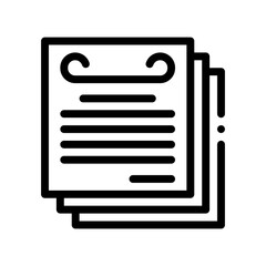 document line icon