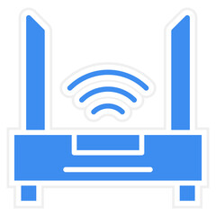 Wifi Router Icon Style