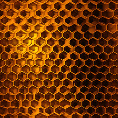 seamless abstract honeycomb pattern texture