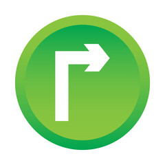 road arrows sign symbol button transparent background
