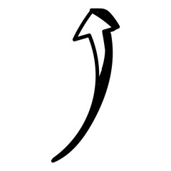 black arrows transparent background