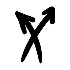 black arrows transparent background