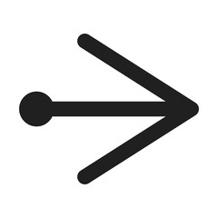 black line arrows transparent background