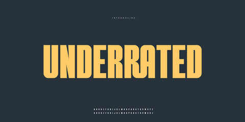 Elegant Font Uppercase Lowercase and Number. Classic Lettering Minimal Fashion Designs. Typography modern Sen Serif fonts regular decorative vintage concept. vector illustration © SyedMuhammad